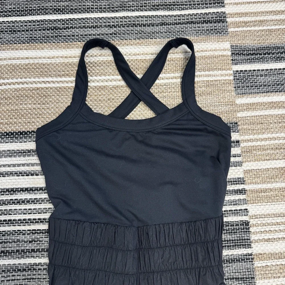 Free‎ People FP Movement The Way Home Skortsie Women's Small Black Activewear